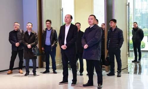 嘉兴市委常委、常务副市长颜海荣莅临HJC黄金城调研
