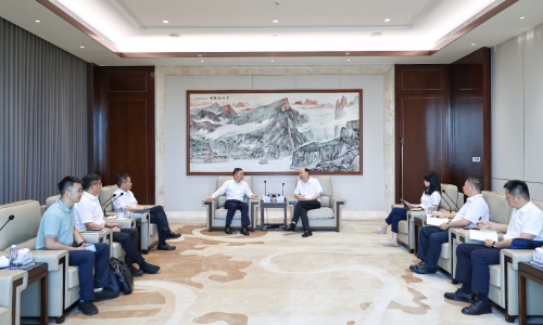 如东县委书记杨万平莅临HJC黄金城调研